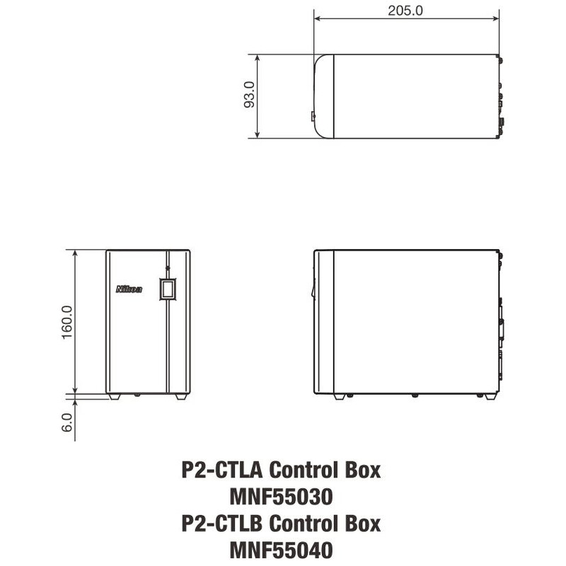 Nikon P2-CTLB Controller manuell SMZ18