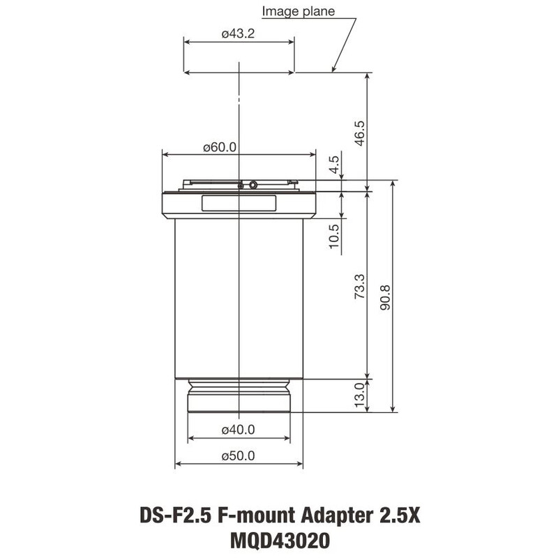 Nikon Adattore Fotocamera DS-F2.5 Adattatore F-Mount 2.5x DS Serie