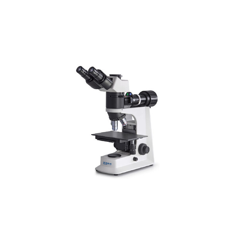 Kern Microscoop OKM 172, MET, POL, bino, Inf, planachro, 50x-400x, Incident light, HAL, 30W