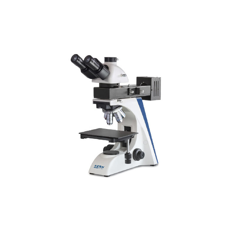 Kern Microscope OKO 178, MET, POL, trino, Inf plan, 50x-1000x, epi-/transmission, HAL, 100W