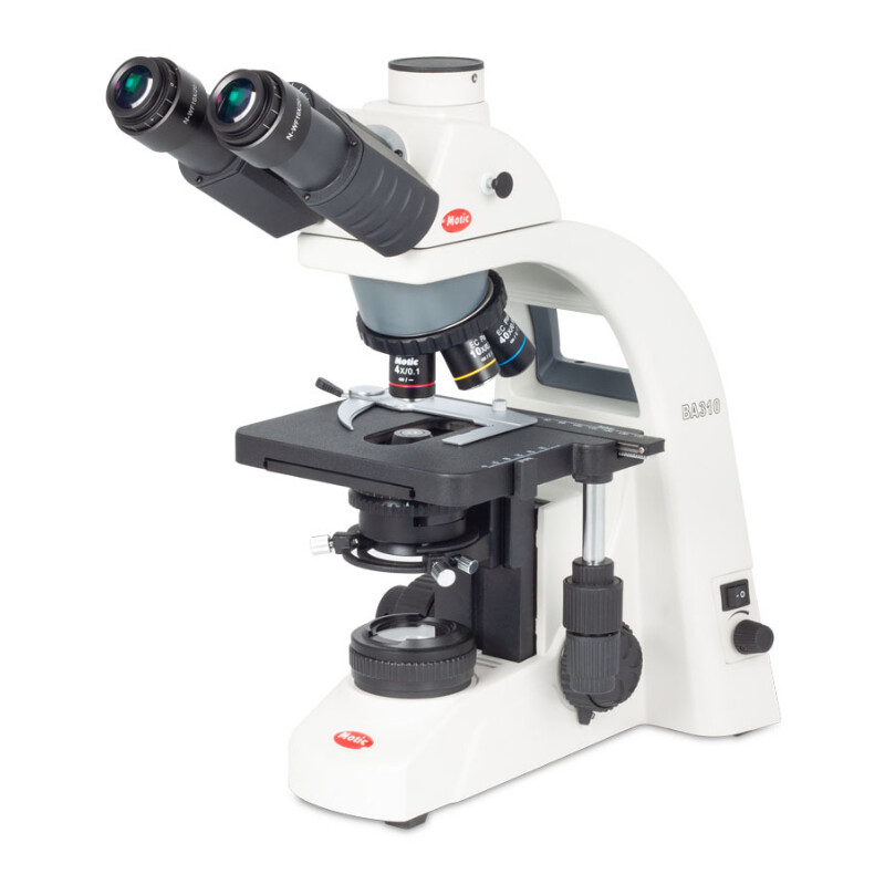 Motic Microscopio BA310, LED, 40x-400x (sin 100x), trino
