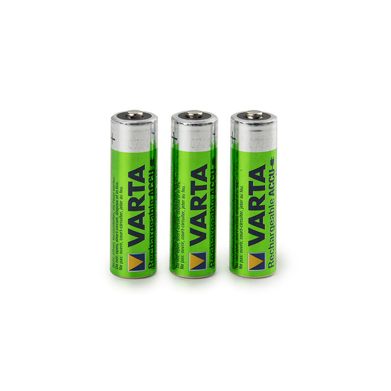 Euromex Set di 3 batterie ricaricabili