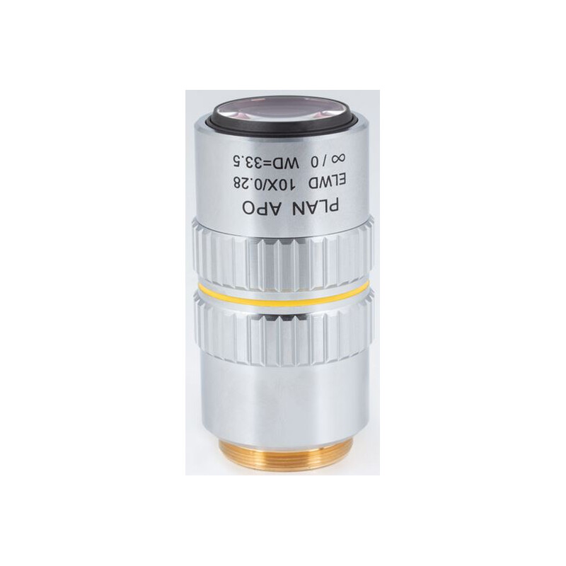 Motic Plan apochromatisch. objectief ELWD 10X/0.280 (wd:33.5mm)