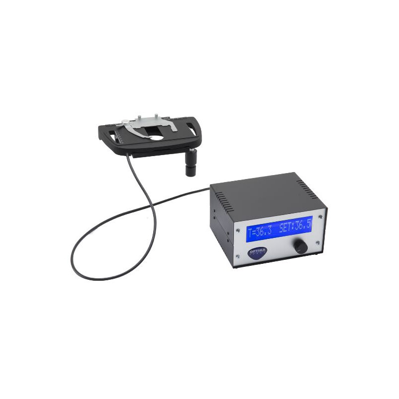 Optika Mesa de calentamiento M-1190H Barra dentada, control de temperatura