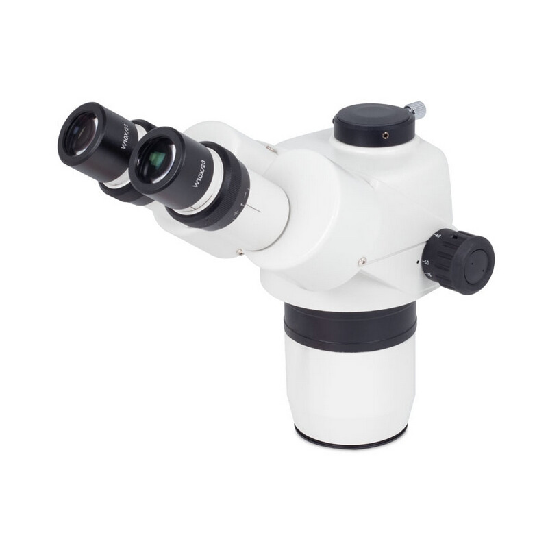 Motic Cabazal estereo microsopio Cabezal estéreo Cabezal SMZ-168, trino, 7,5x-50x, 10x/23, Anch 113mm