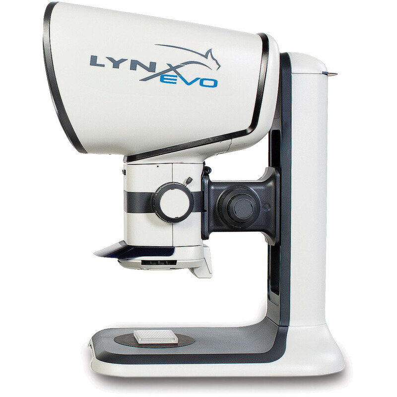 Vision Engineering LynxEVO, EVO501, Tête, Corps de zoom, Trépied ergonomique, Lampes annulaires, Zoom 1:10, 6-60x