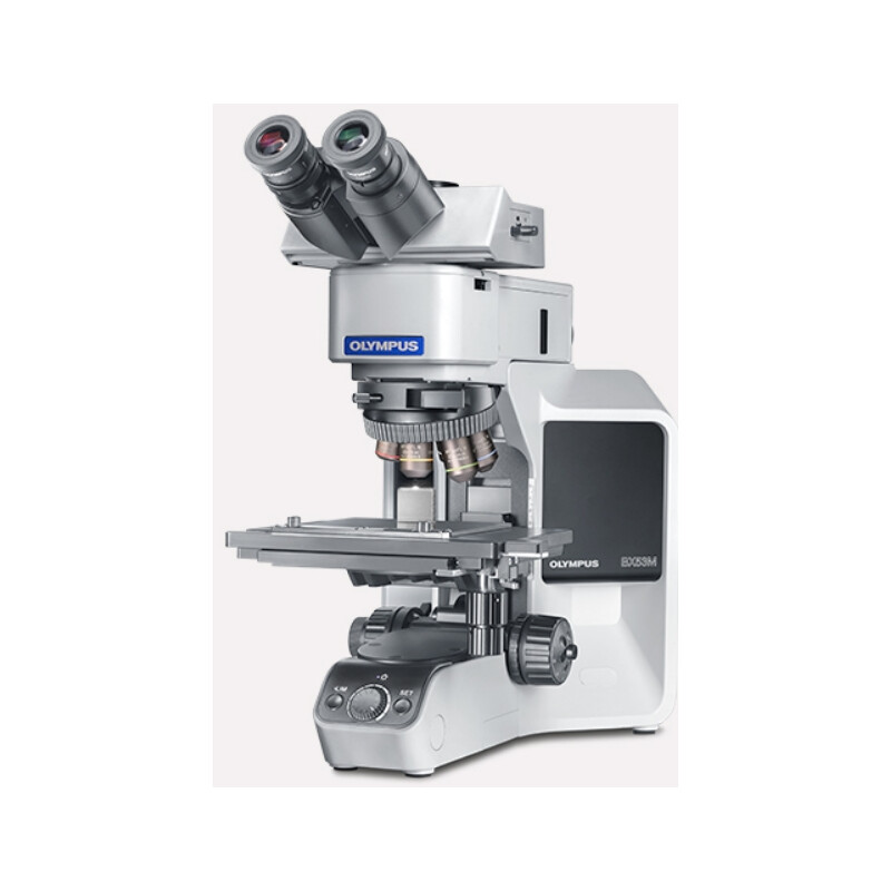 Evident Olympus Microscopio Olympus BX53-MET, HF, DF, trino, infinito, plano, luz reflejada, luz transmitida, LED, Mix
