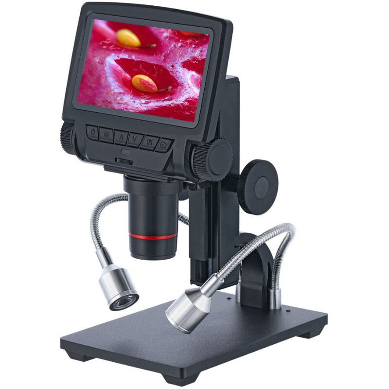 Levenhuk Microscopio DTX RC3, Digital, 5-15x opc., -260x digit.