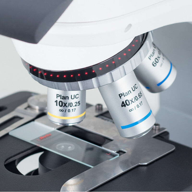 Motic Microscoop Panthera C2, trinoculair (zonder 100X), oneindig, plan, achro, 40x-400x, Halogeen/LED