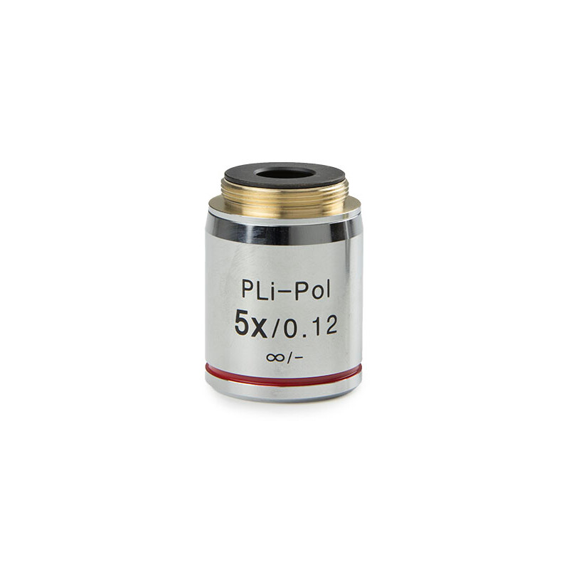 Euromex Objetivo IS.7905-T, 5x/0,12, PLPOLi, plano, infinito, sin tensión (iScope)