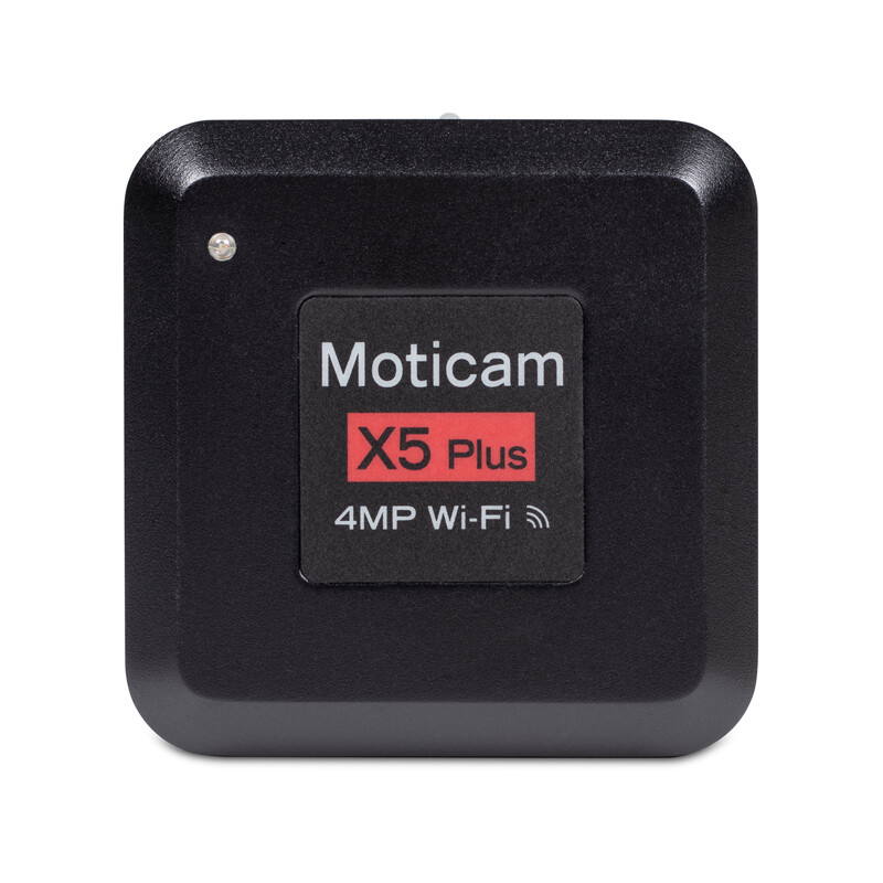 Motic Cámara X5 Plus, color, CMOS, 1/3", 2 μm, 30 fps, 4 MP, Wi-Fi