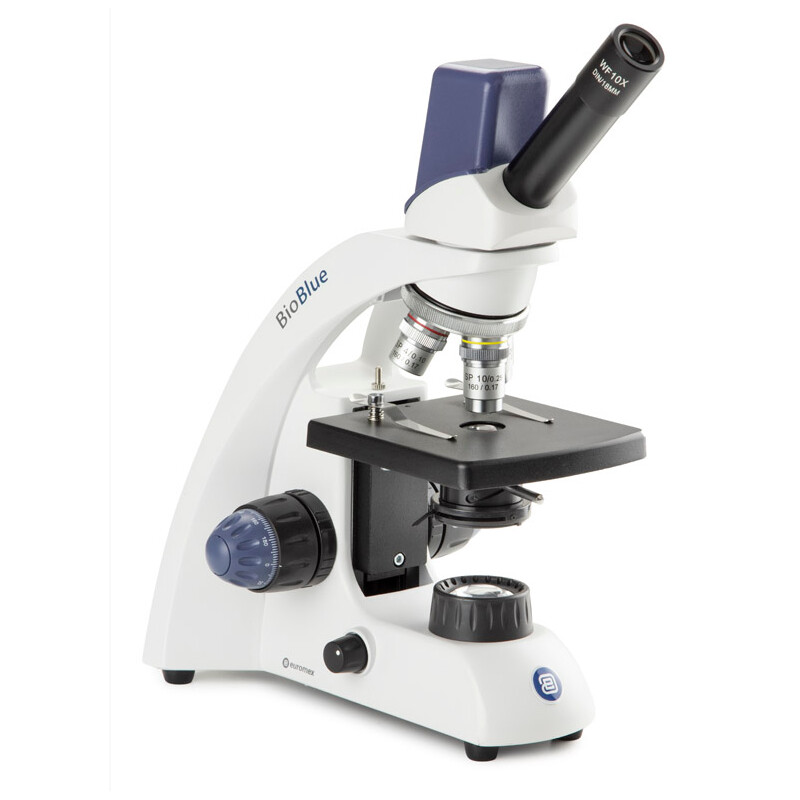 Euromex Microscopio BioBlue, BB.4205, digital, mono, DIN, 40x - 400x, 10x/18, LED, 1W