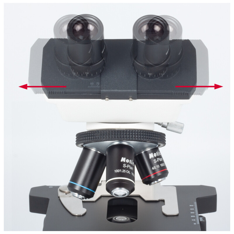 Motic Microscope B1-220E-SP, Bino, 40x - 1000x