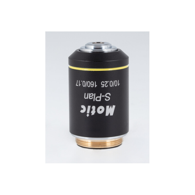 Motic Objetivo Objetivo S-Plan SP10X/0,25 (AA=5,3 mm)
