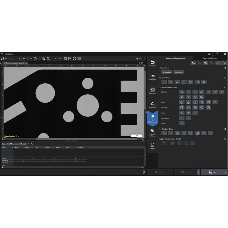 Logiciel Evident Olympus PRECiV Pro version 1.2, licence principale PV-PRO-1.2
