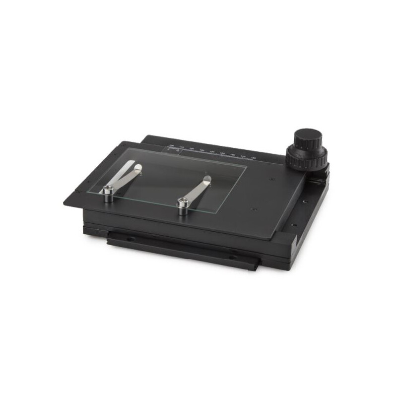 Euromex Mesa en cruz X/Y con platina del microscopio y placa de vidrio transparente para NexiusZoom