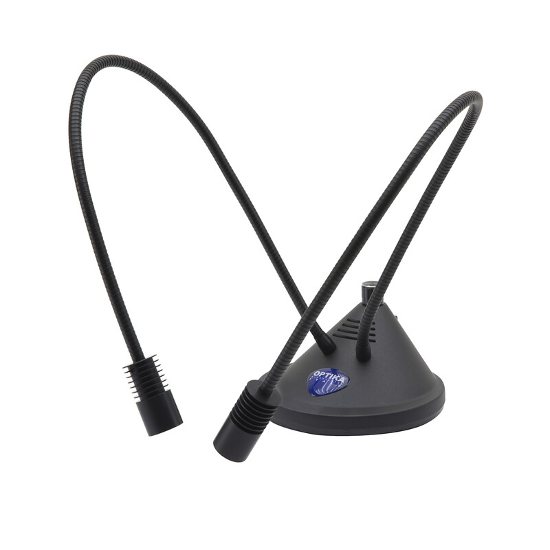 Optika Dubbelarmige X-LED3 Belichting CL-41 met helderheidsregeling
