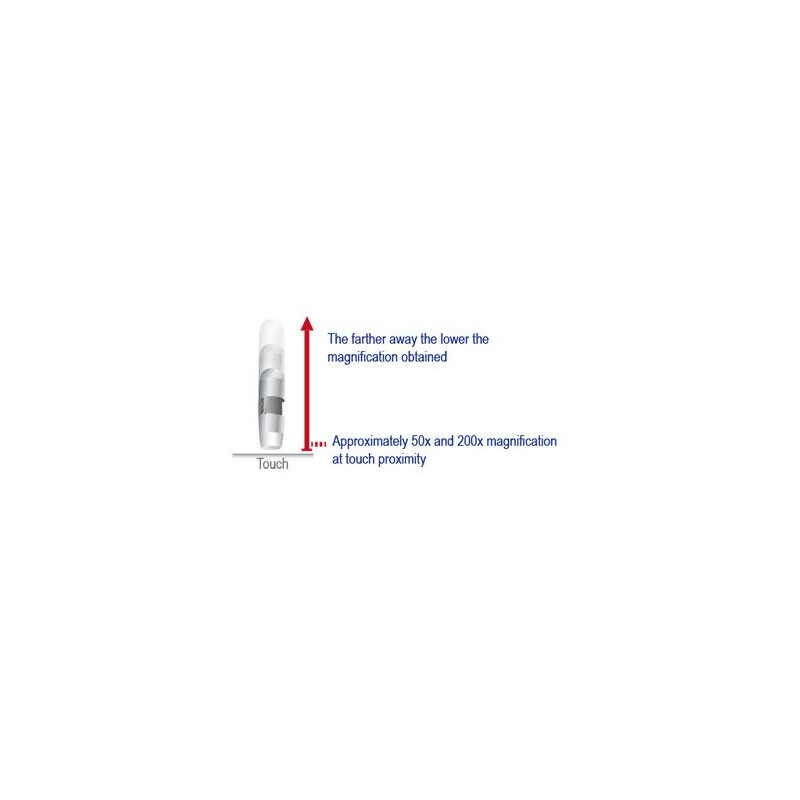 Dino-Lite Microscoop AM4013MT, 1.3MP, 20-70x & 200x, Aluminium