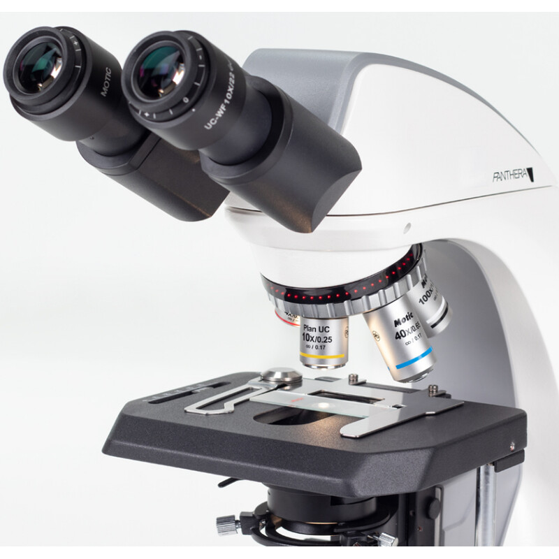 Motic Microscoop Panthera DL, Binoculair, Digitaal, Oneindig, Plan, Achro, 40x-1000x, 10x/22mm, Halogeen/LED, Wi-Fi, 4MP