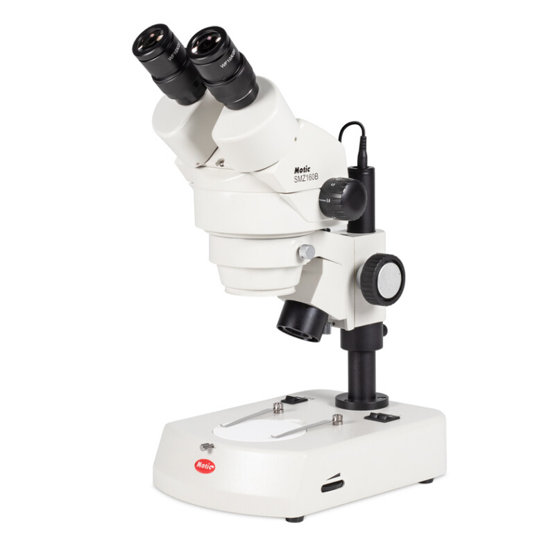 Motic Microscopios Stereo Zoom SMZ-160-BLED, LED, 0,75x-4,5x