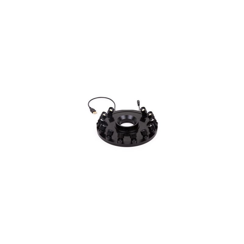 Euromex Ringlampen MZ.4735, 12x LED 1W, hoek instelbaar