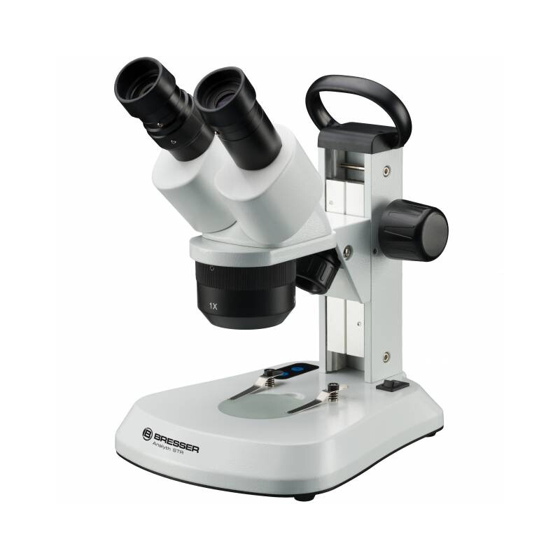 Bresser Microscopio stereo Analyth STR 10x-40x bino; Greenough; 50 mm; 10x/20; 10-40x; LED, fotocamera, 2 MP