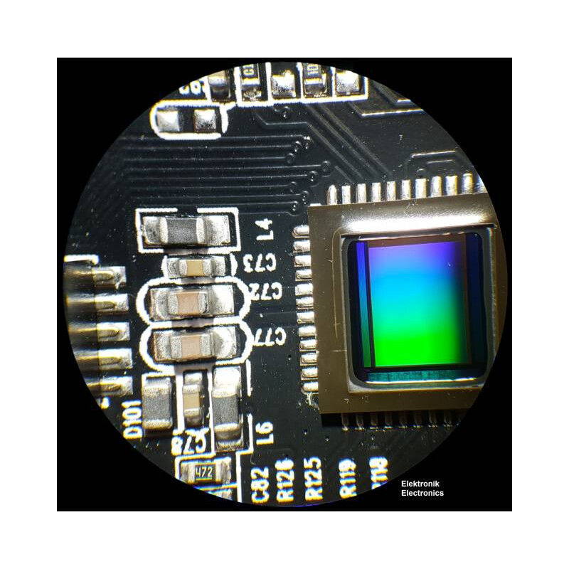 Bresser Microscopio stereo Analyth STR 10x-40x bino; Greenough; 50 mm; 10x/20; 10-40x; LED, fotocamera, 2 MP