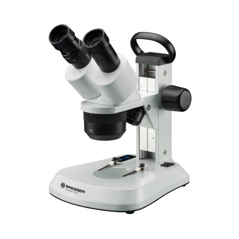 Bresser Microscopio stereo Analyth STR 10x-40x bino; Greenough; 50 mm; 10x/20; 10-40x; LED, fotocamera, 2 MP