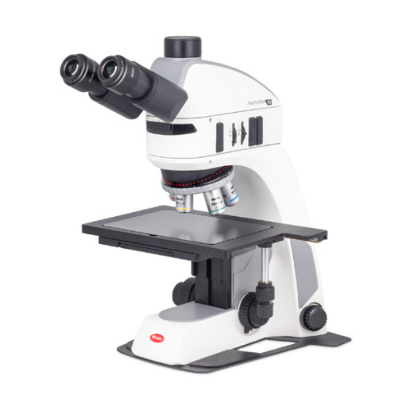 Microscope Motic Panthera TEC MAT BD trino; infinity, plan, 50x-500x, 10x/22mm; Al, LED, 3W