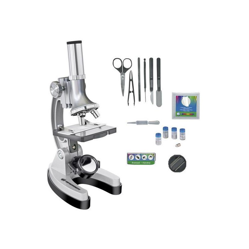 Bresser Mikroskop-Set Biotar CLS 300x-1200x (Neuwertig)