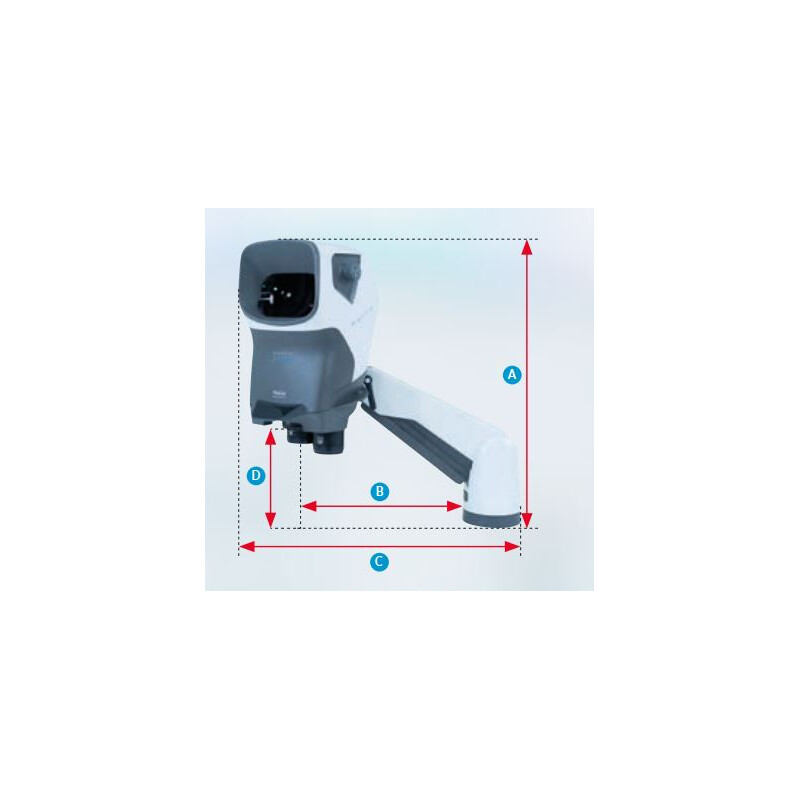 Microscope stéréoscopique Vision Engineering MANTIS ERGO avec « support universel Verso » (sans objectifs) SMR200