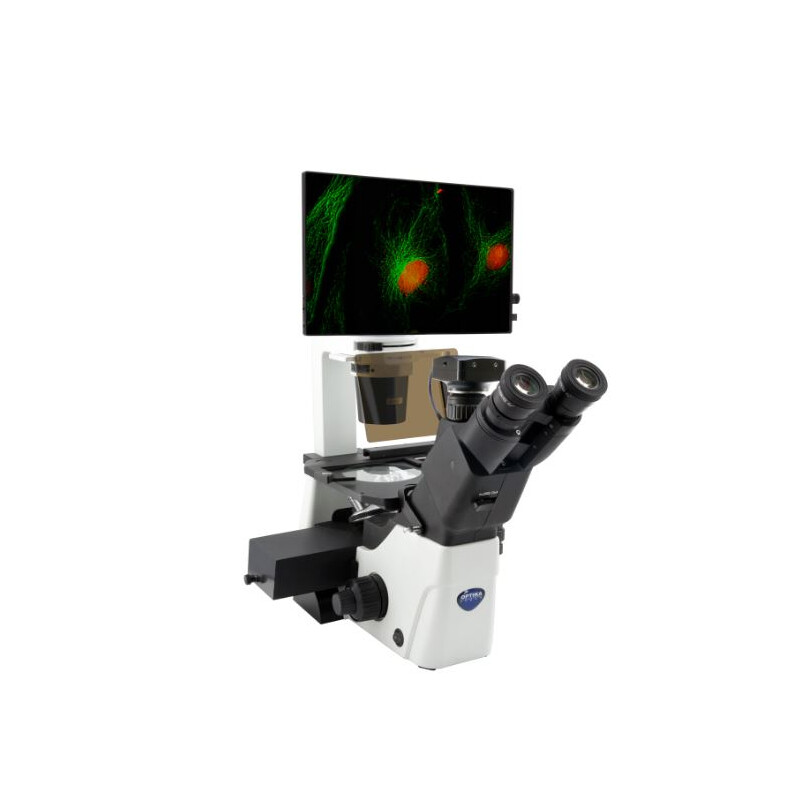 IM-300LD4D Microscope numérique inversé à fluorescence LED, 400x, IOS LWD PLAN F, 4 emplacements pour filtres vides