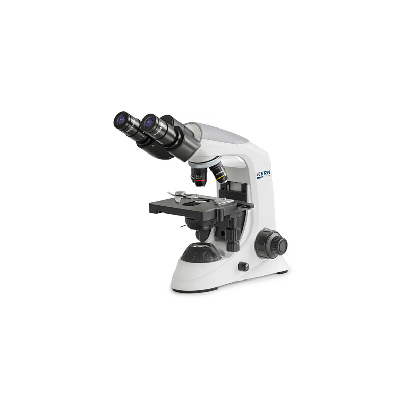 Kern Microscopio Bino Achromat 4/10/40/100, HWF10x18, 3W LED, OBE 132