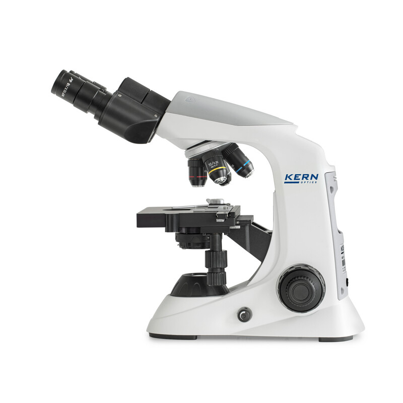 Kern Microscopio Bino Achromat 4/10/40/100, HWF10x18, 3W LED, OBE 132