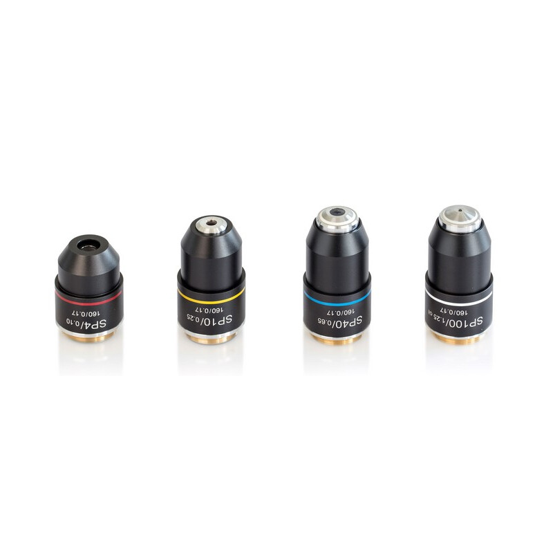Kern Obiettivo, OBB-A1562, e-plan, achro,  4x/0,1, w.d. 14,5mm, anti-fungo