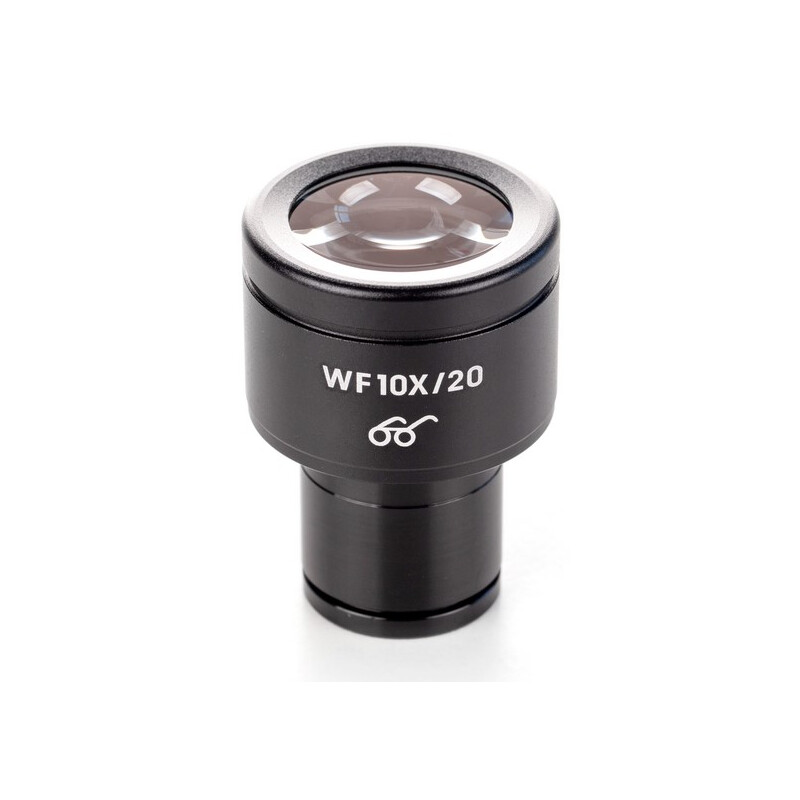 Kern Oculair Ø 23,2 mm, OBB-A1618, HWF 10x/Ø20mm, met schaalverdeling 0,1mm, High-Eye-Point, Schimmelwerend