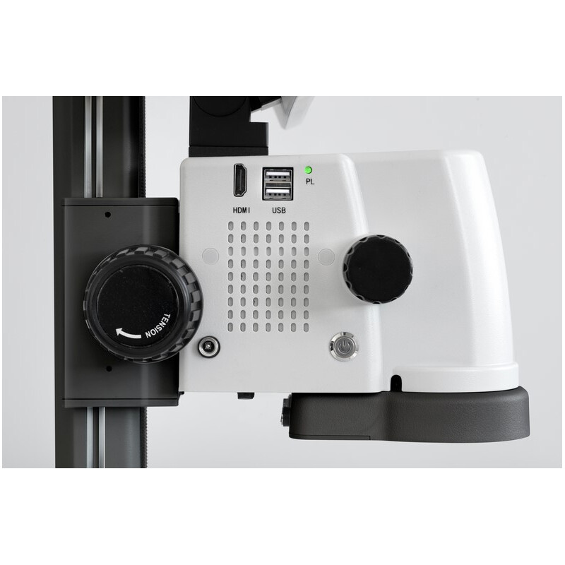 Kern Microscopio OIV 345, digital, 0,7x-4,5x, LED, aluminio, HDMI