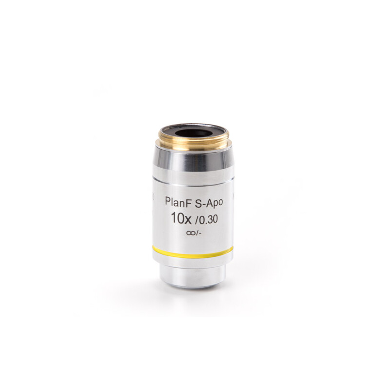 Euromex Objetivos: AX.7310, Infinity EIS 60 mm, Semi-Plano Pli-Apo Fluarex 10x/0,3, M25, 15,3 mm