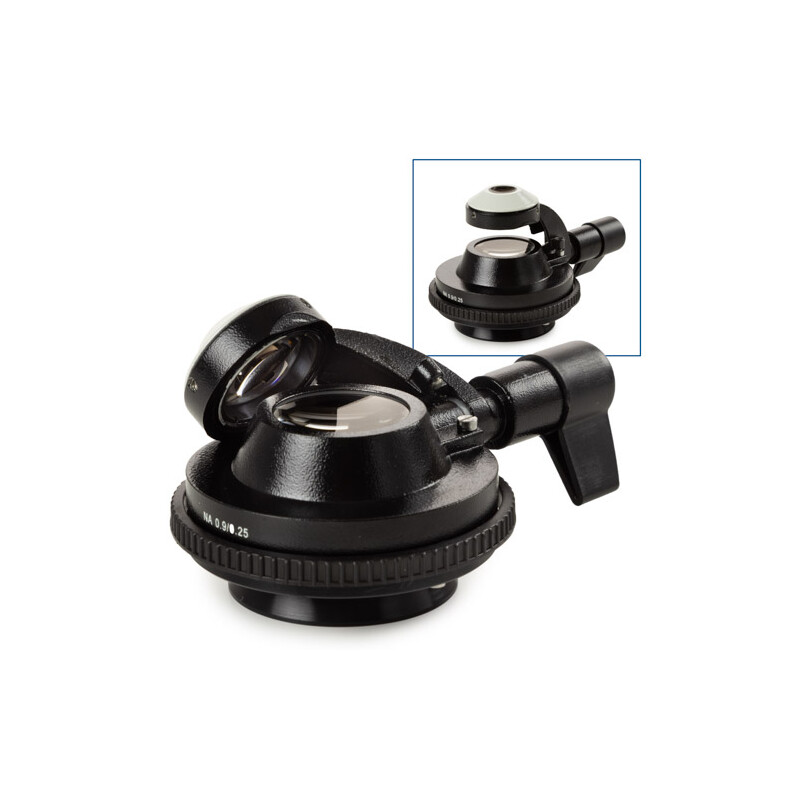 Euromex AX.9105, condensador de Abbe giratorio, opción adicional, solo para equipos nuevos