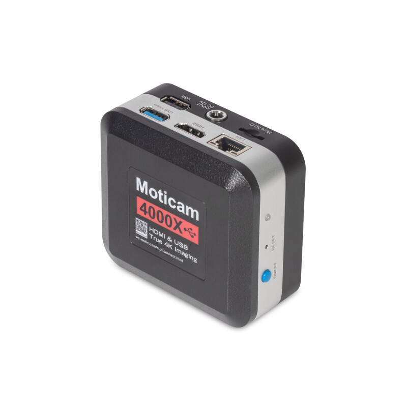 Motic Fotocamera 4000X, a colori, 8 MP, CMOS, 1/2,8, HDMI/USB/LAN/Wifi, 1,45 µm