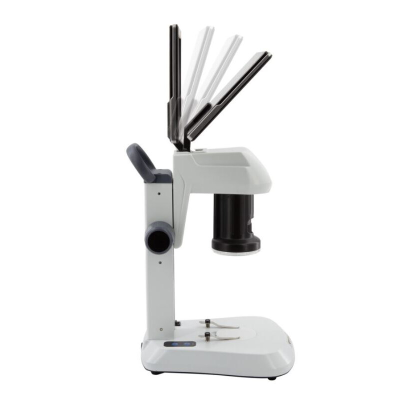 Optika , Microscopio, SFX-85V, Zoom digitale, monitor da 9", 8x-54x, LED, Luce trasmessa e riflessa