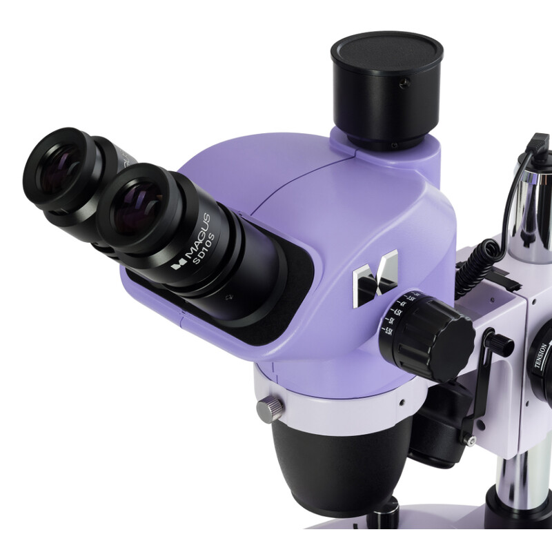 MAGUS Stereo microscoop 8T 6.5x-55x trino Greenough 3W LED