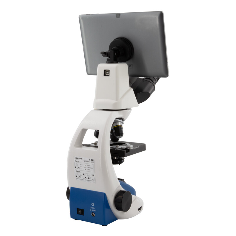 Optika Microscope , Mikrokskop, B-190TBPL+, digital, 5 MP, tablet, 40-1000X, X-OEF, PLAN