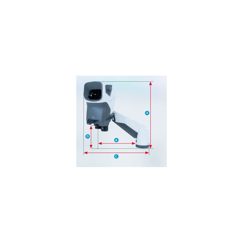 Vision Engineering Stereomikroskop MANTIS IOTA mit "Verso Universalstativ" (ohne Objektive) SMI200