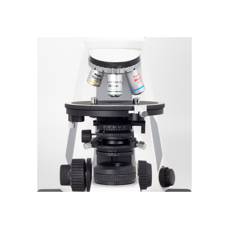 Motic microscoop Panthera TEC POL Epi, trino, infinity, plan, achro, 50x-400x, 10x/20 mm, halogeen/LED