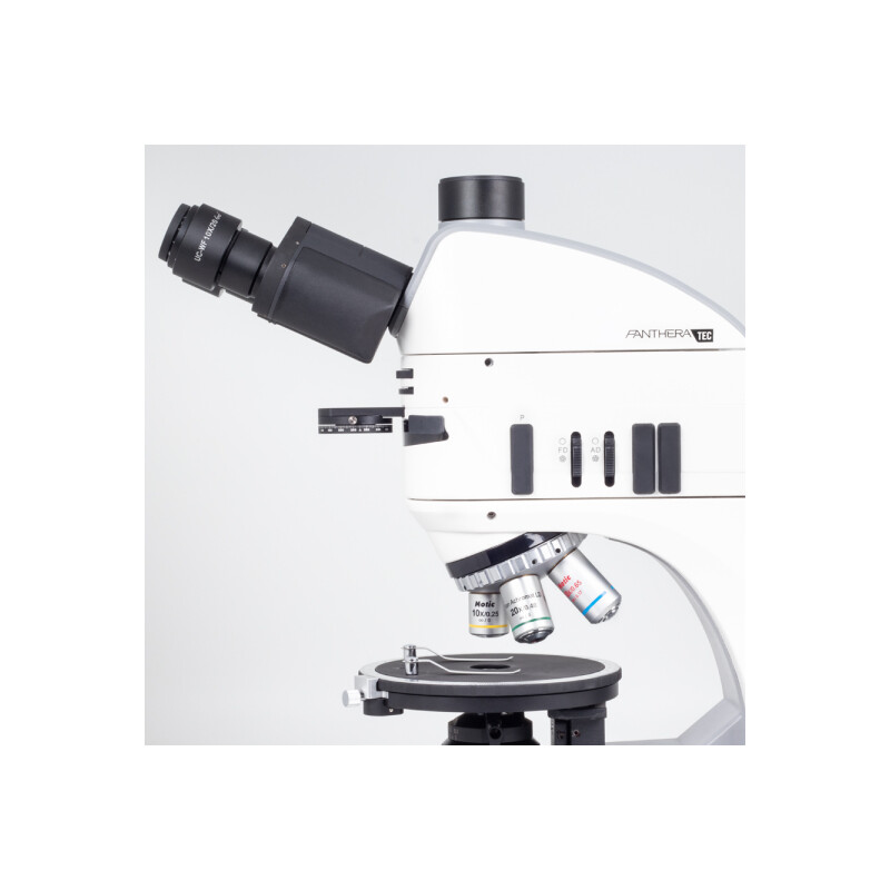 Motic microscoop Panthera TEC POL Epi, trino, infinity, plan, achro, 50x-400x, 10x/20 mm, halogeen/LED