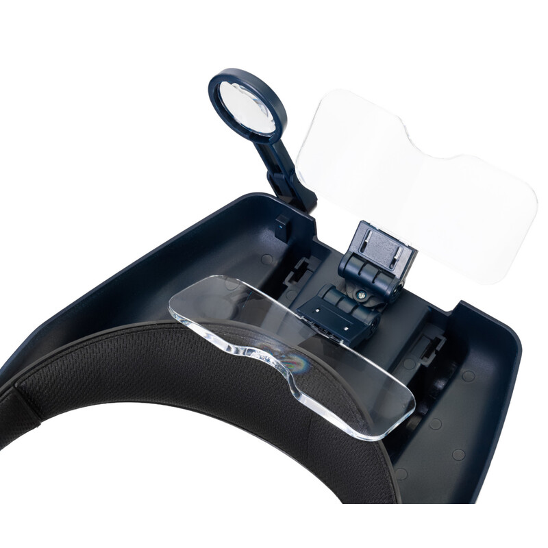 Discovery Lente d`Ingrandimento Crafts DHR 20 1/1,5/2/2,5/3,5/8x 100x43 LED