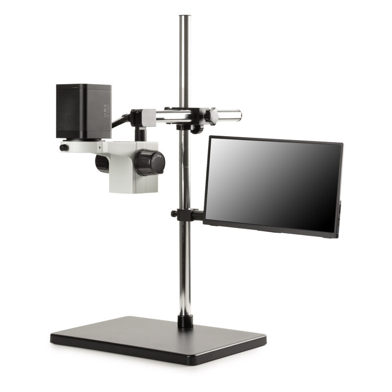 Euromex Microscoop MacroZoom MZ.4702-HDS, 18x, 4K UHD, Autofokus, 1/2.8", 8,3 MP, HDMI, USB, Wi-Fi, 11"