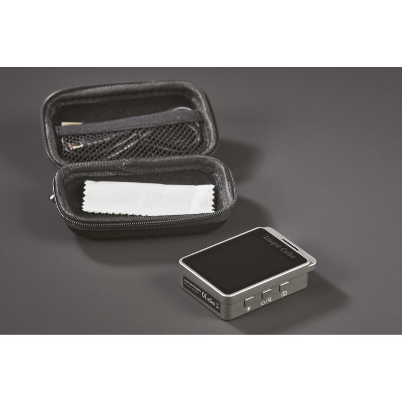 FPS Magic Loupe Cube elektronische Lupe – kompakt, 7x bis 19x Zoom, UV-Licht & 2,4" Display