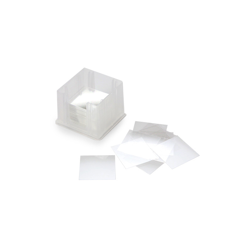Euromex Vetrino coprioggetto, 18 x 18 mm., 100 pezzi